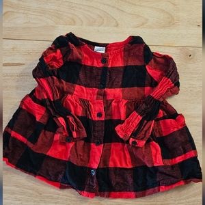 👶 5/$15 - Carter's Toddler Girl Buffalo Plaid Dress/Shirt